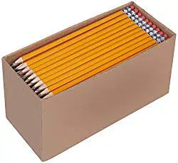 AmazonBasics Pre-sharpened Wood Cased #2 HB Pencils