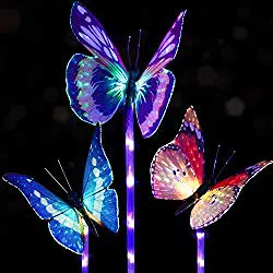 Doingart Garden Butterfly-shaped Solar Lights