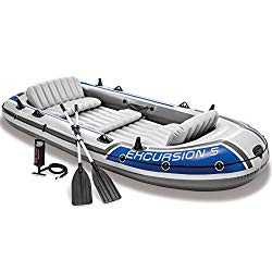 Intex Excursion 5, 5-people Inflatable Boat set