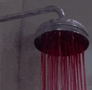 Blood in Shower - Halloween Prank Ideas giftideasclub.com