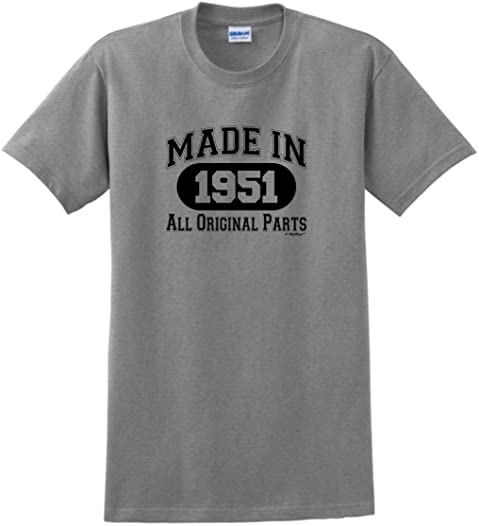 Made in 1951 t-shirt