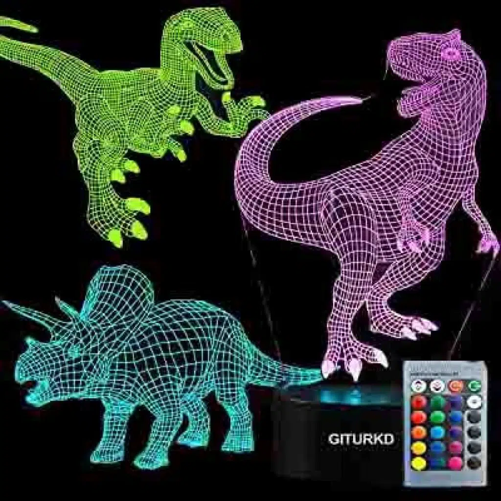 3D Dinosaur Night Light