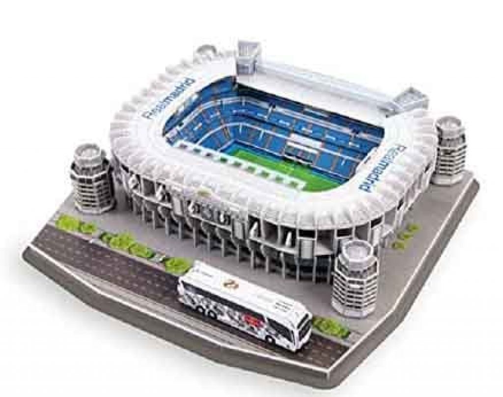 3D Real Madrid Stadium