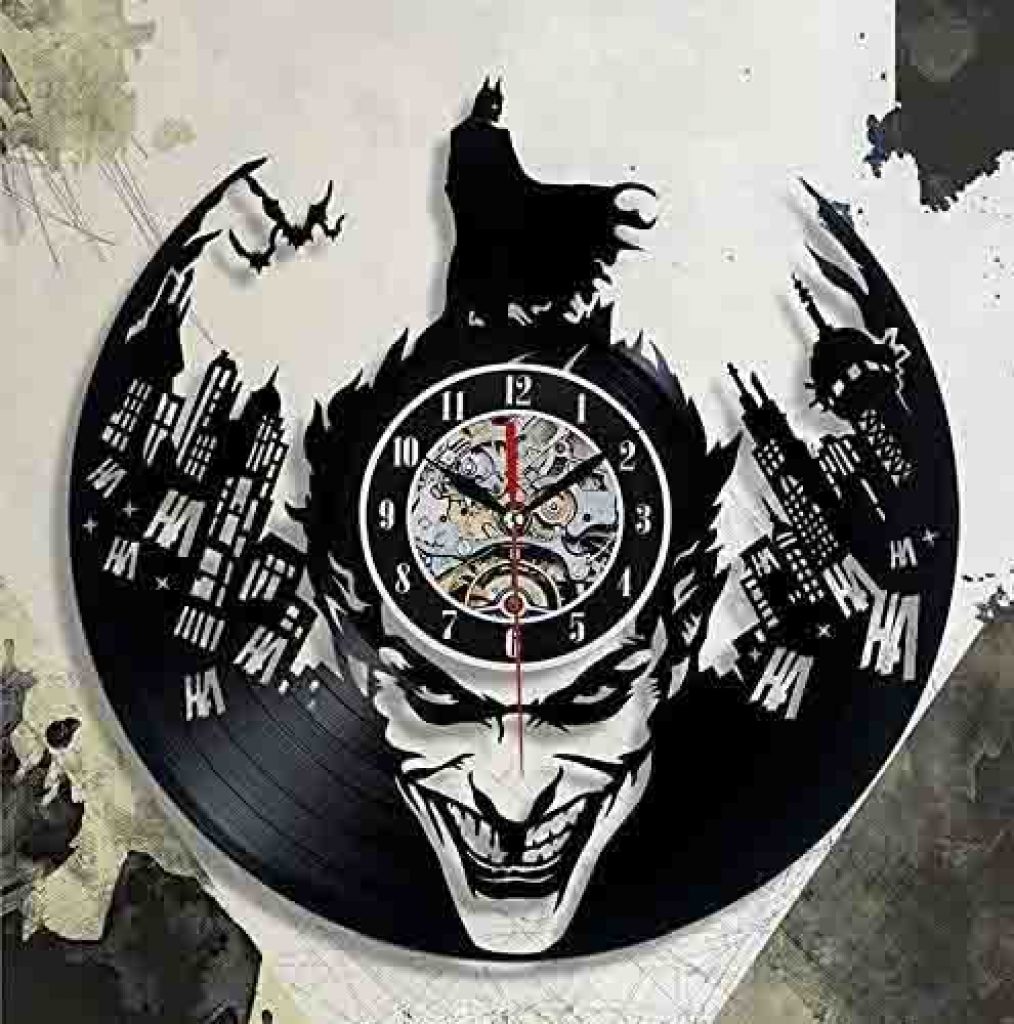 Batman Themed Wall Clock