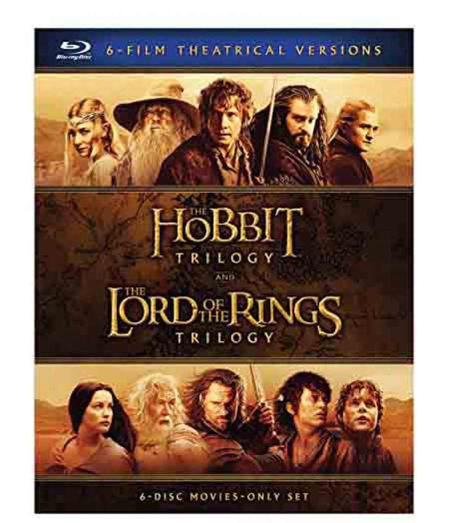 Complete Collection of LOTR and Hobbit Movies