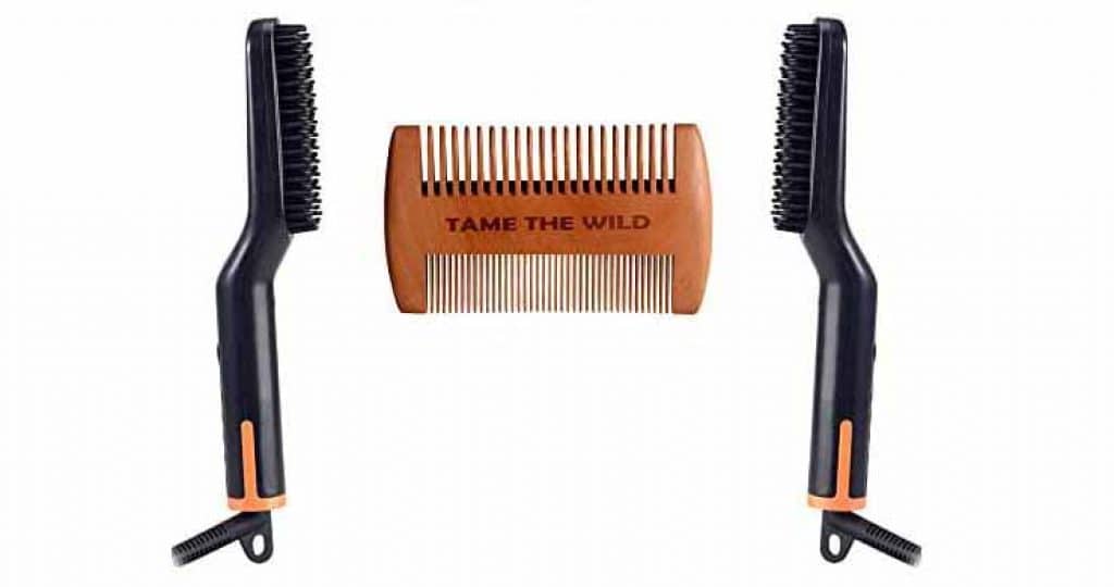 Beard Straightener and Comb