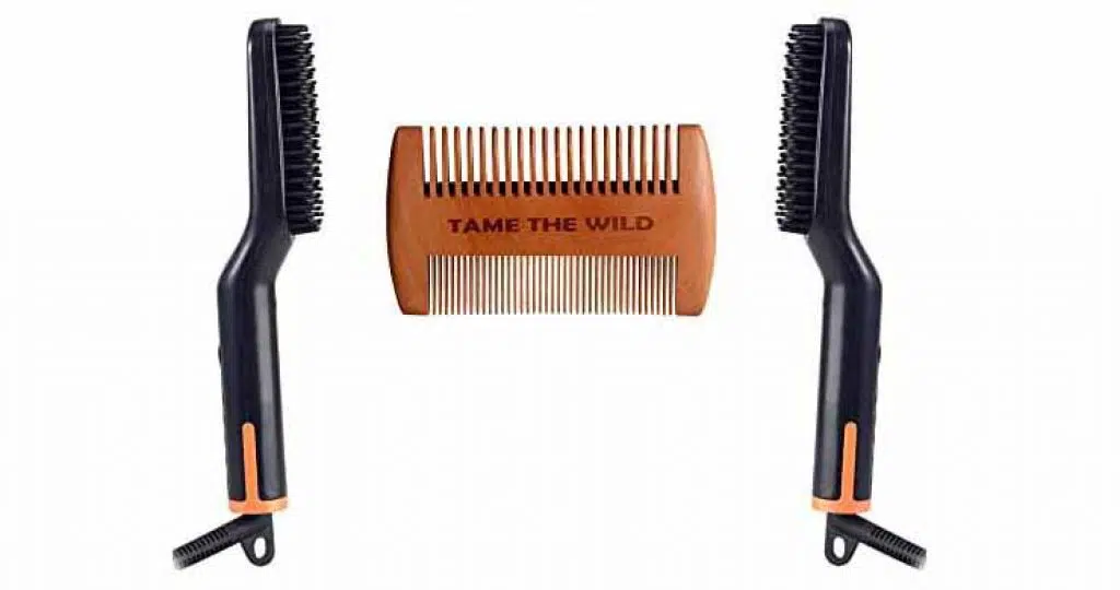 Beard Straightener and Comb