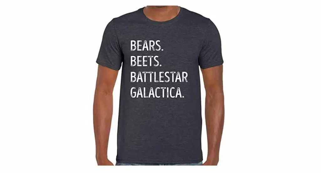 Beers Beets Battlestar Galactica t-shirt