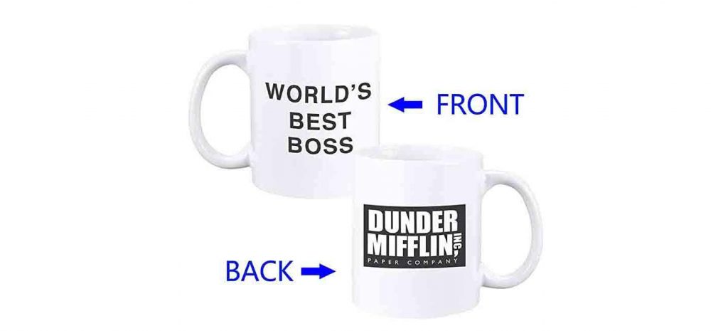 World's Best boss Dunder Mifflin Mug