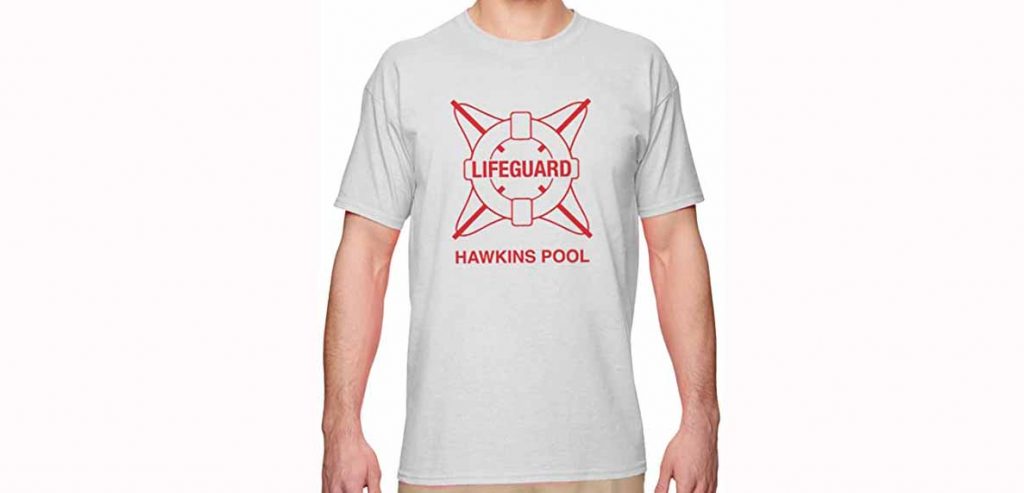 Hawkins Pool Lifeguard t-shirt