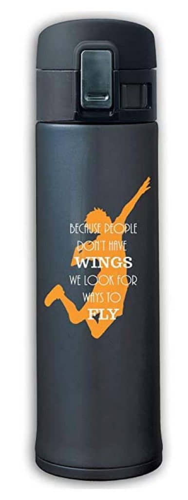 Motivational Quote Water Bottle