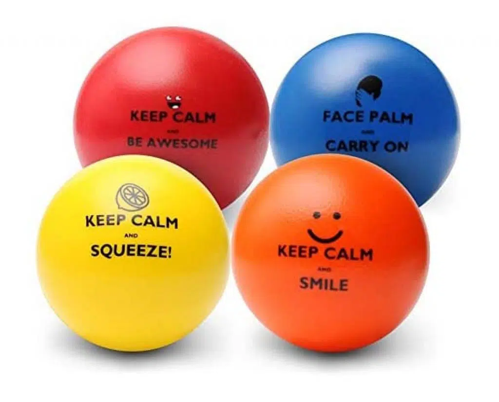 Keep Calm Funny Stress Balls