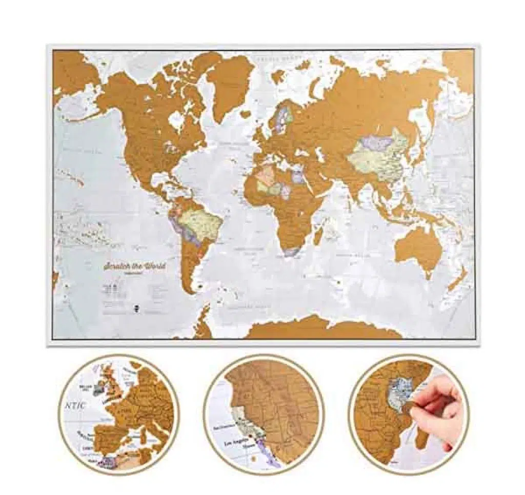 Scratch the World Travel map