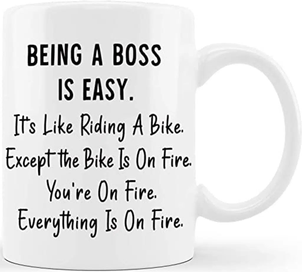 Being a Boss is Easy Mug