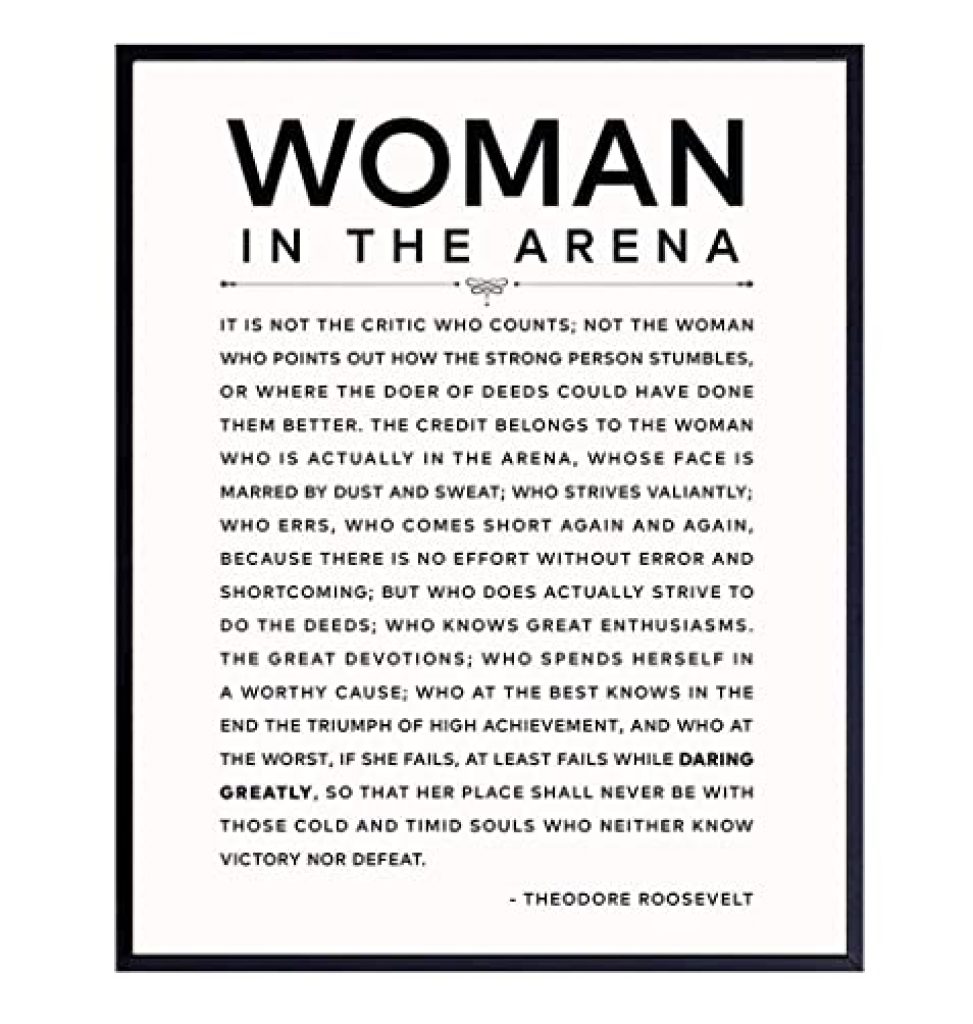 Woman in the Arena Poster
