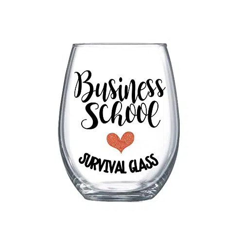 Business School Survival Glass
