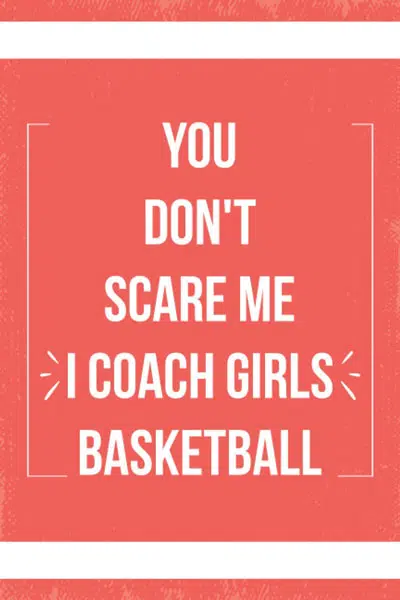 Don't scare me notebook