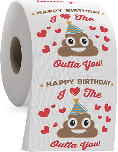 Happy Birthday Toilet Paper Roll