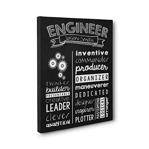 Personalized Engineer Wall Art
