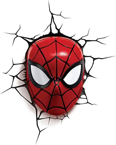 Spiderman Mask 3D Decor Lamp