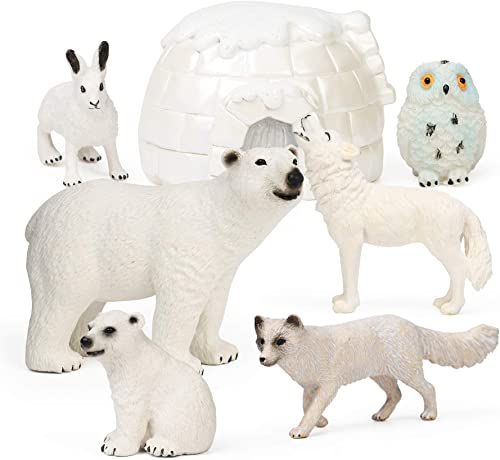 igloo Figurine with Animals