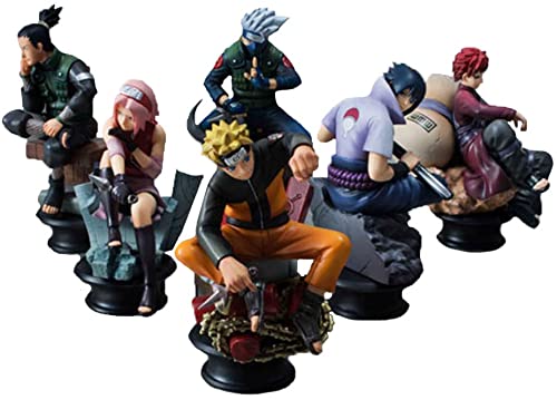 Naruto 6 piece Figurine Set