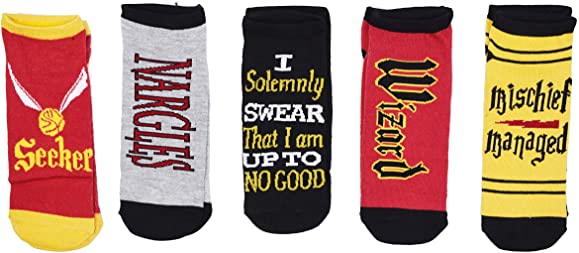 Pack of Funny Harry Potter Socks