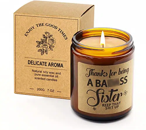Funny Aroma Candle for Sisters