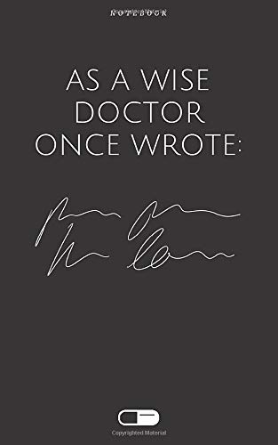 Sarcastic Notebook for Med Students