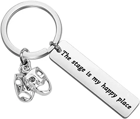 Broadway Performer Gift Keychain