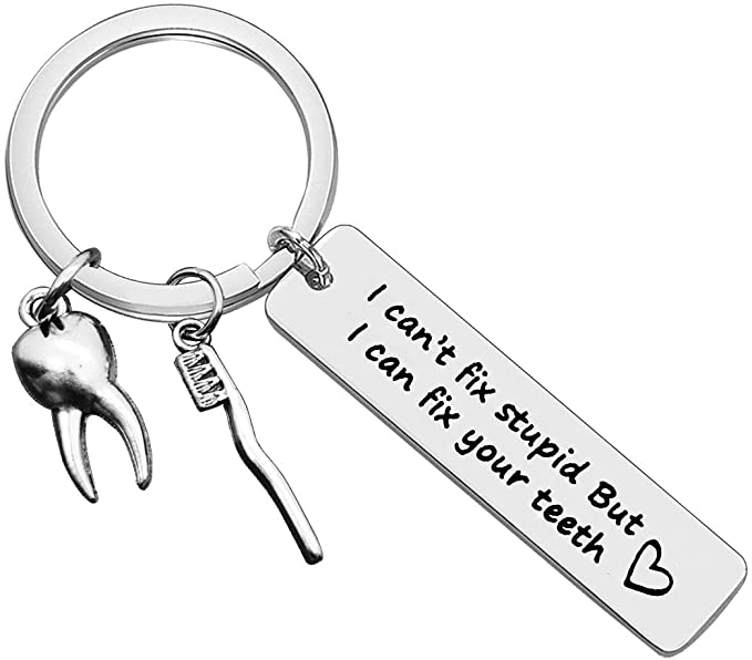 Sarcastic Keychain for Dentists