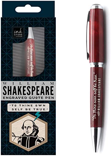 Shakespeare Inspirational Quote Pen