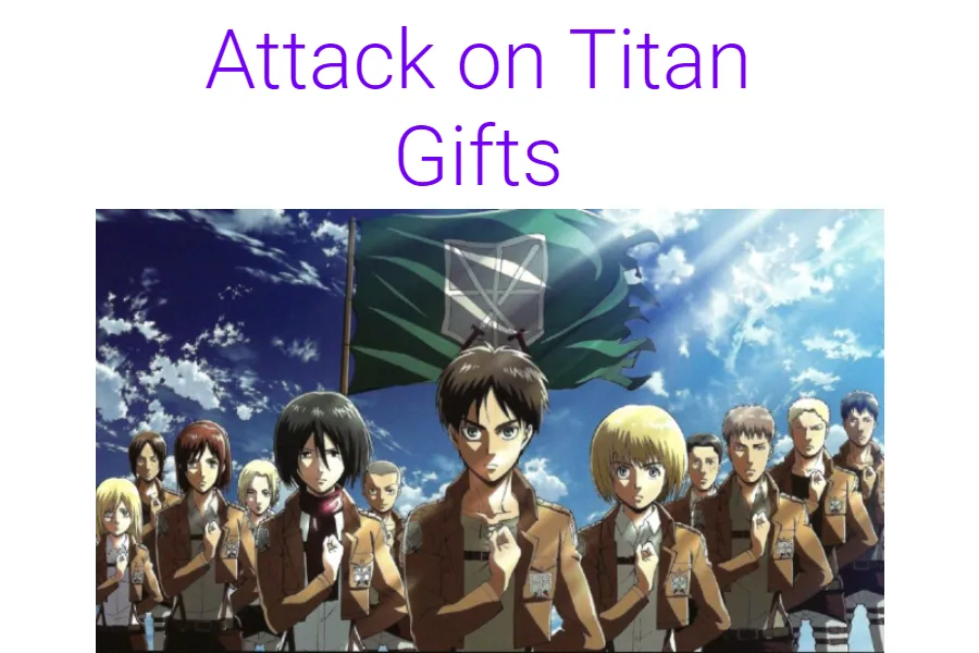 Attack on Titan Gifts