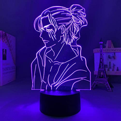 Eren Jaeger 3D Lamp