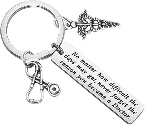 Inspirational Keychain for Doctors