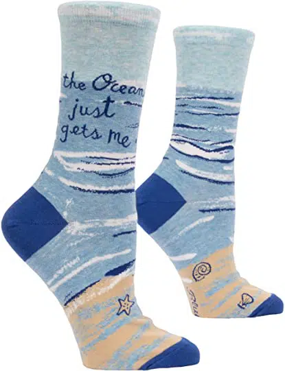 The Ocean Gets Me Socks