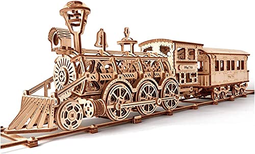 Wooden Train Set Puzzle for Adults