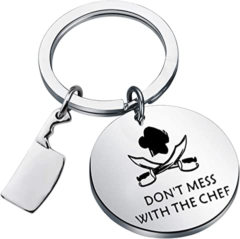 Don't Mess with the Chef Keychain