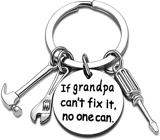 Funny Keychain for Grandpa
