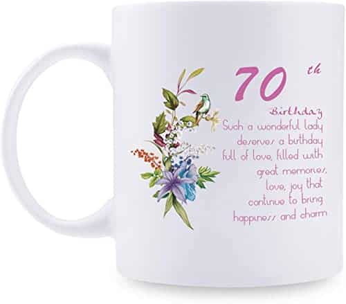70th Birthday Mug