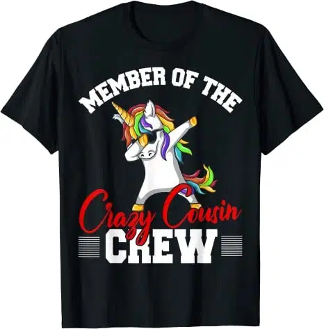 Crazy Cousin Crew t-shirt