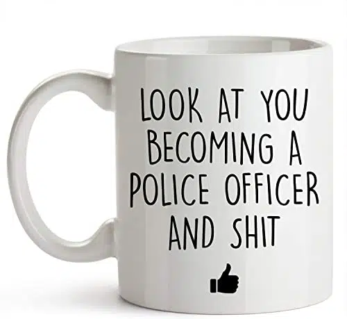 Funny Police Academy Mug