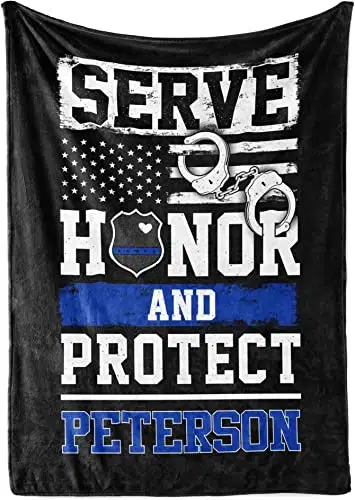 Personalized Blanket for Cops