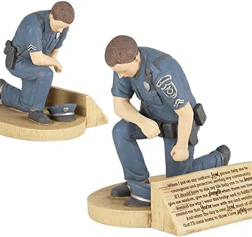 Police Officers Prayer Figurine