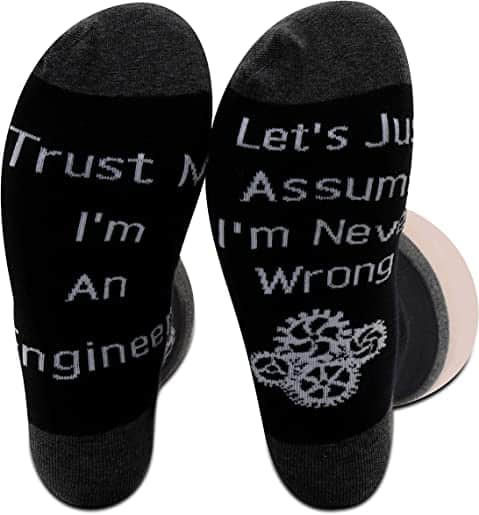 Trust me I am an engineer socks
