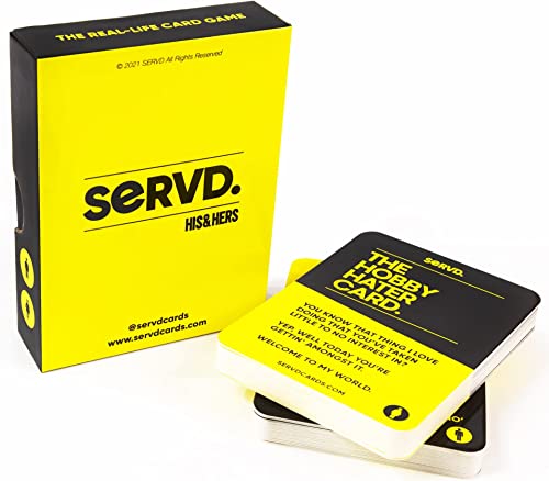 SERVD - Hilarious Couples Card Game