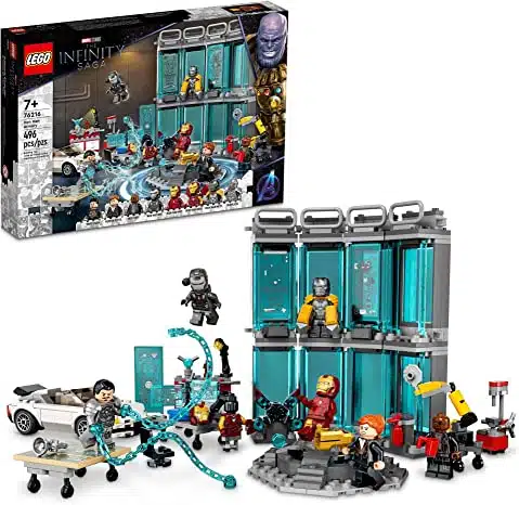 Iron Man Armory LEGO Set