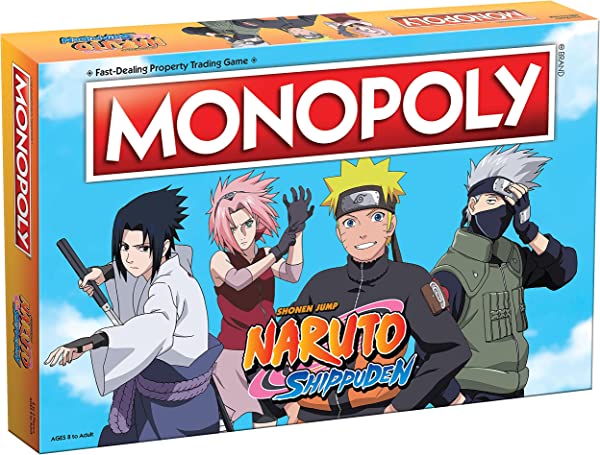 Naruto Themed Monopoly
