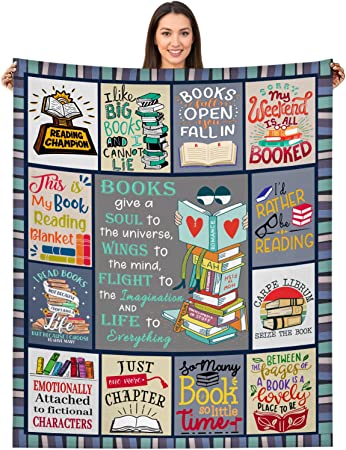 Blanket for Book Lovers