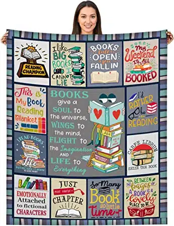 Blanket for Book Lovers